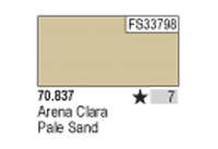 Vallejo 70837 Model Colour Pale Sand 17 ml Acrylic Paint